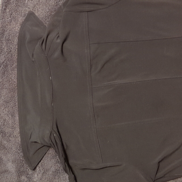 MK black mid length long sleeve autumn dress - Picture 5 of 5